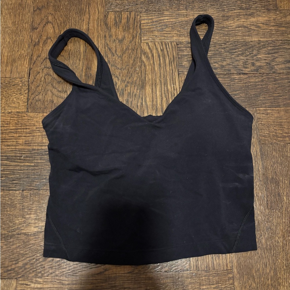 Lululemon align black tank top size 2